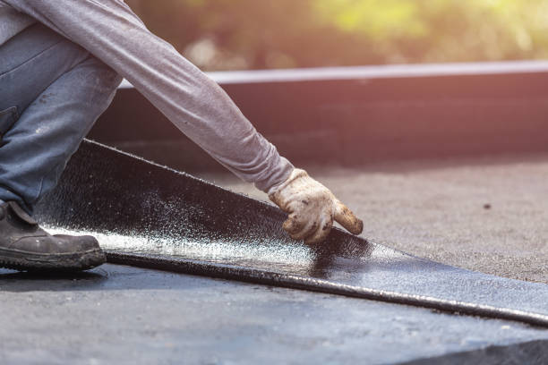 Professional Wet Basement Repair technician working in Penfield, NY